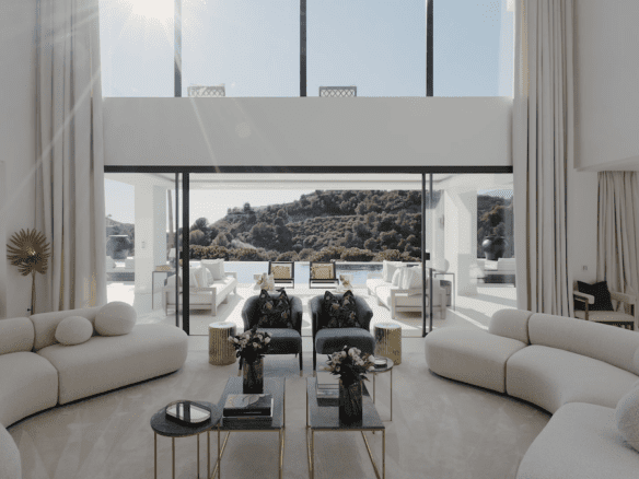 Marbella Club  – Modern Mansion – 1st Line Golf