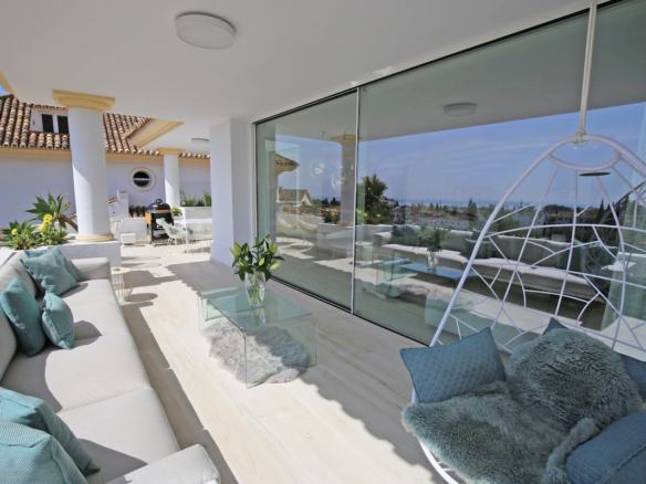 Golden Mile – Monte Paraiso Duplex Penthouse – Sea Views -Gated