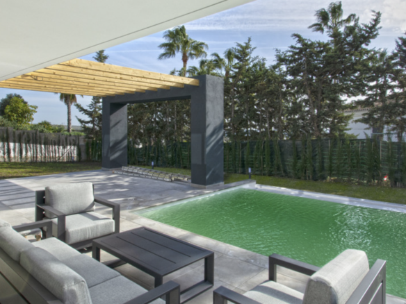 Estepona – New Modern villa – Panoramic Views Sea & Golf