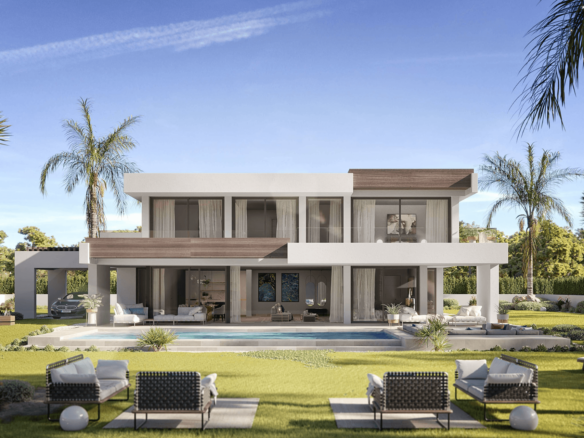Near Sotogrande – Modern villas  – Perfect Ocean View