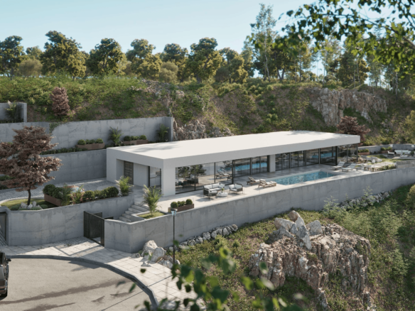 Near Sotogrande – Modern villas  – Perfect Ocean View