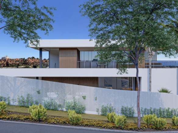 Sotogrande  – Offplan Modern villa – Panoramic  Sea Views