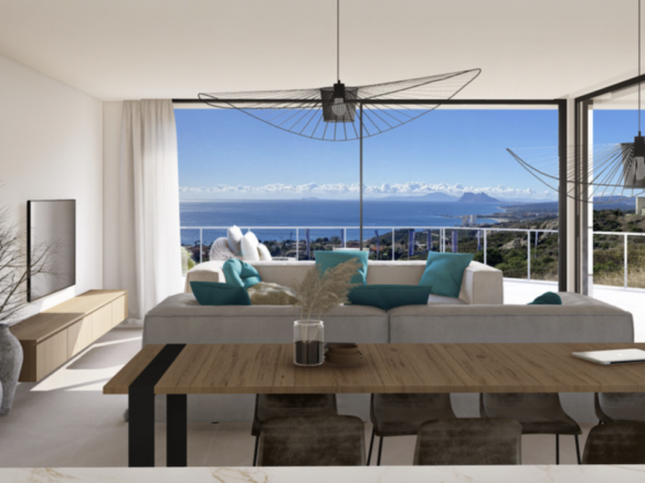 Sotogrande  – Offplan Modern villa – Panoramic  Sea Views