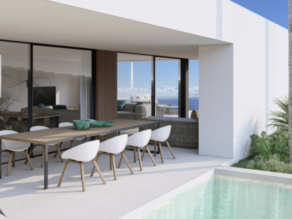 Sotogrande  – Offplan Modern villa – Panoramic  Sea Views