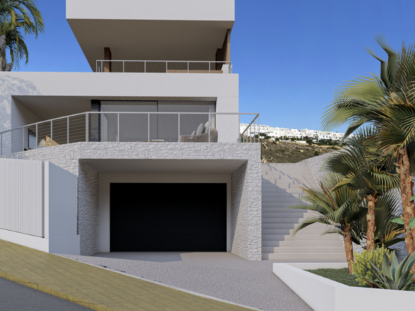 Sotogrande  – Offplan Modern villa – Panoramic  Sea Views