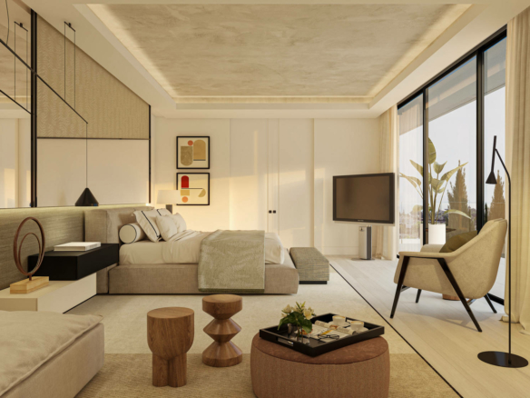 Benahavis – 5B Modern villa – Gated -Sea views