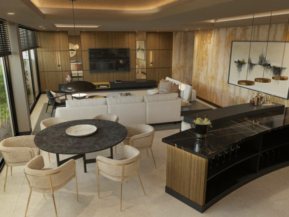 Benahavis – 5B Modern villa – Gated -Sea views