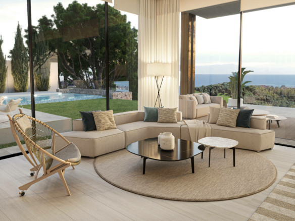 Benahavis – 5B Modern villa – Gated -Sea views