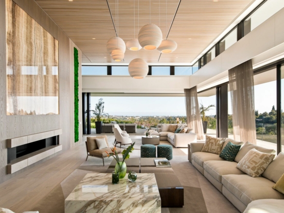 Benahavis – Modern 6B Villa – Sea Views – Gated
