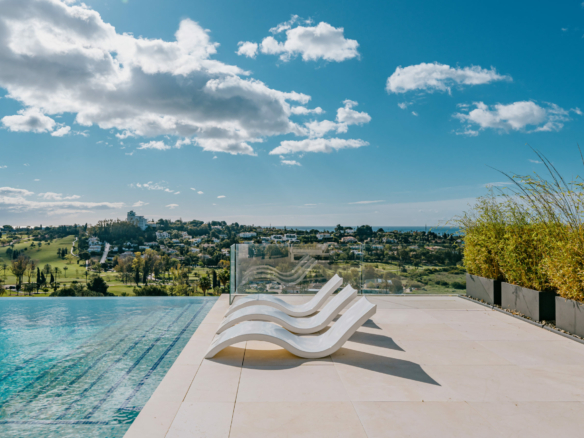 Reduced ✨ For Sale: Luxury Modern Villa in Benahavis with Stunning Sea Views ✨  🏎️ Huge Supercar Garage! 🏎️