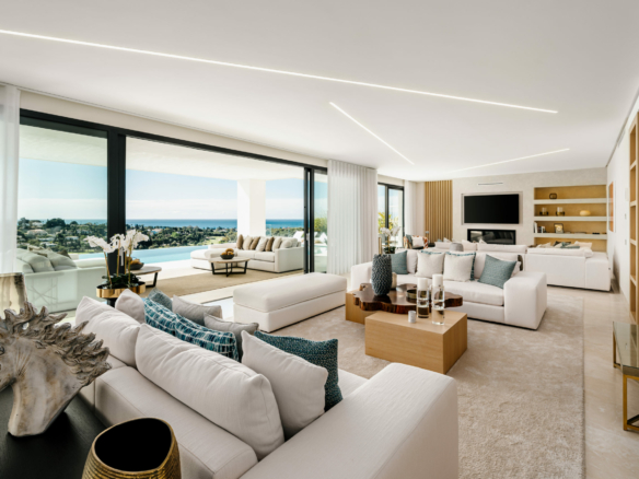 Reduced ✨ For Sale: Luxury Modern Villa in Benahavis with Stunning Sea Views ✨  🏎️ Huge Supercar Garage! 🏎️