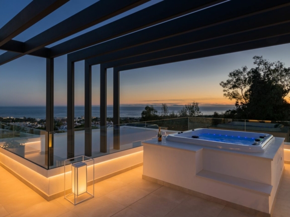 Golden Mile – 3B new Modern villa – Sea views