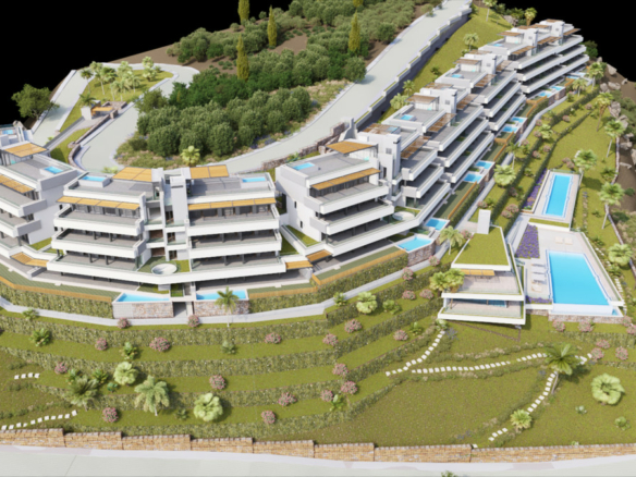 Panoramic Views over Marbella – Offplan development Finished q1 2026