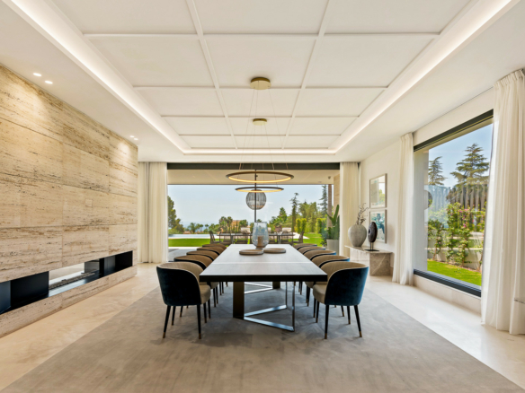 SOLD – Golden Mile – Modern 9B Villa – Sea Views – Gated