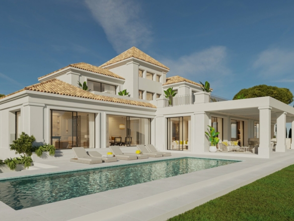 Nueva Andalucia – Modern 5B Andalucian Villa