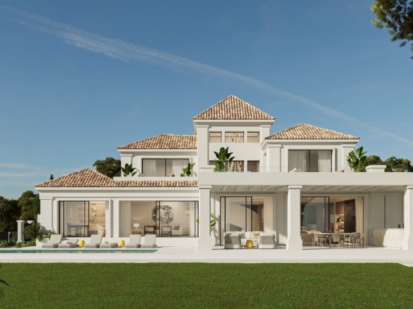 Nueva Andalucia – Modern 5B Andalucian Villa