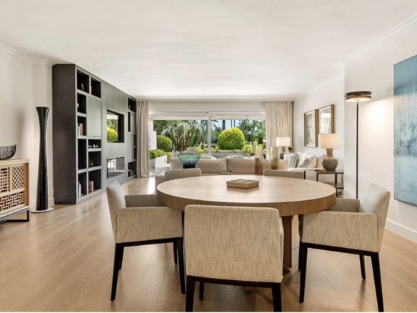 SOLD – seek similar – Los Granados Golf – 3B Garden Apartment  – 1st Line Golf