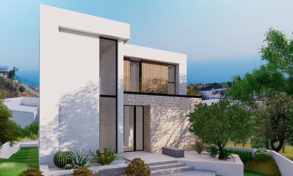 Mijas – Modern 5B Villa – Sea Views