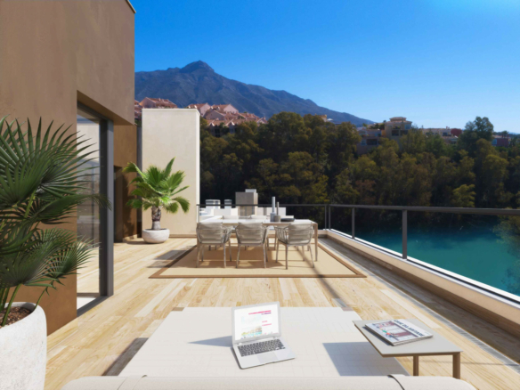 Nueva Andalucia – Offplan -Modern 2/3 B  Apt & Penthouses