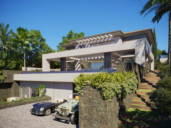 Benahavis – Modern 5B Villa  – Sea Views
