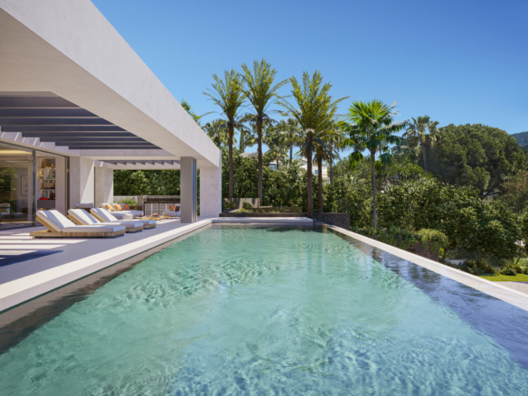 Benahavis – Modern 5B Villa  – Sea Views