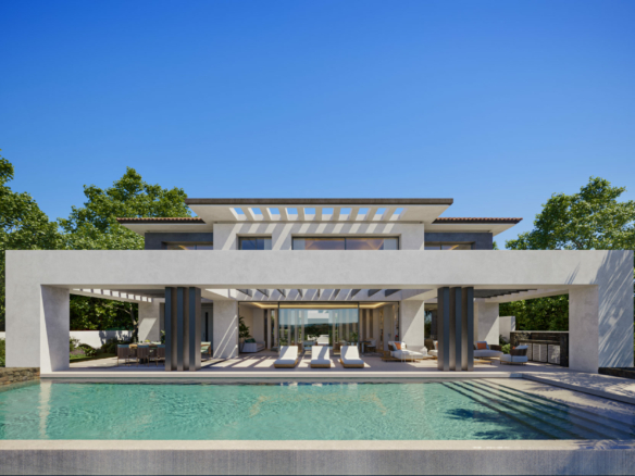 Benahavis – Modern 5B Villa  – Sea Views