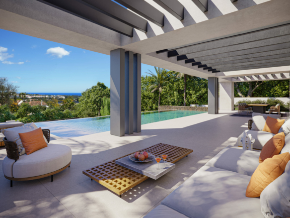 Benahavis – Modern 5B Villa  – Sea Views