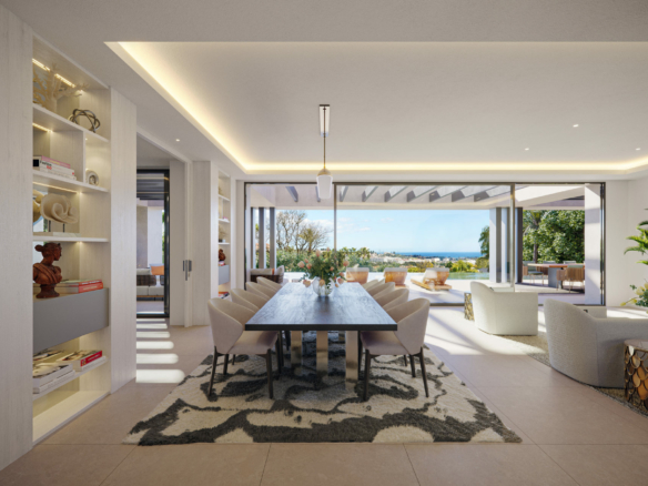 Benahavis – Modern 5B Villa  – Sea Views