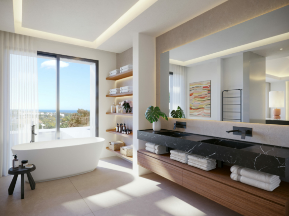Benahavis – Modern 5B Villa  – Sea Views
