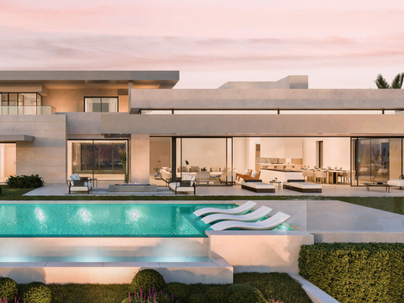 Golden Mile – Modern Villas – Sea Views  – Gated