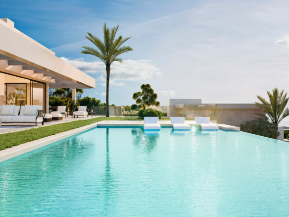 Golden Mile – Modern Villas – Sea Views  – Gated