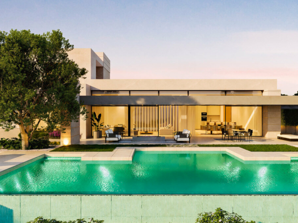 Golden Mile – Modern Villas – Sea Views  – Gated