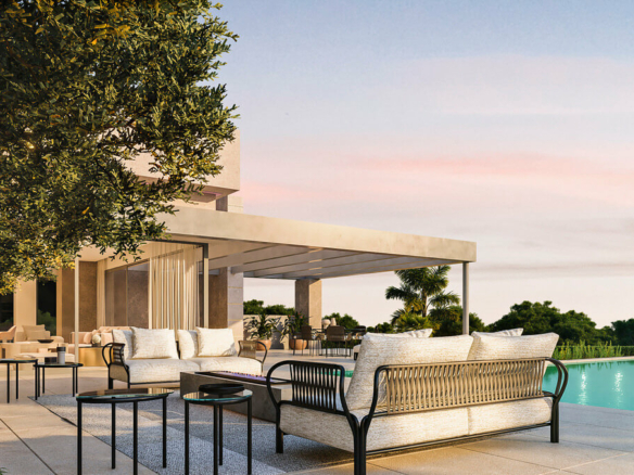Golden Mile – Modern Villas – Sea Views  – Gated