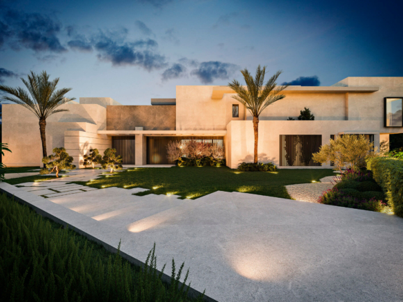 Golden Mile – Modern Villas – Sea Views  – Gated