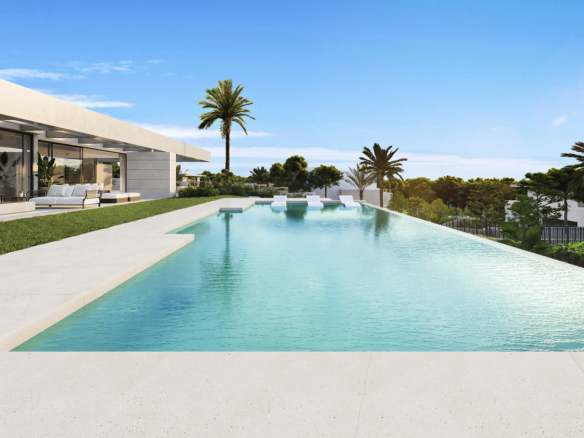 Golden Mile – Modern Villas – Sea Views  – Gated