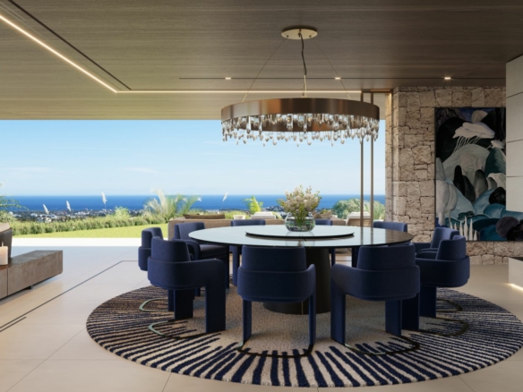 Benahavis – 8B Modern Villa – Gated -Sea Views