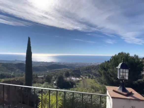 Marbella Hillside – 6B House – Panoramic Sea Views