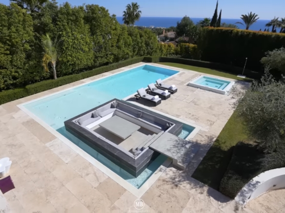 For Rent – Marbella Hillside – Modern 6 Bedroom  Mansion – Sea views