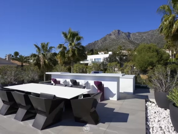 For Rent – Marbella Hillside – Modern 6 Bedroom  Mansion – Sea views