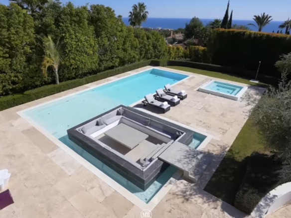 For Rent – Marbella Hillside – Modern 6 Bedroom  Mansion – Sea views