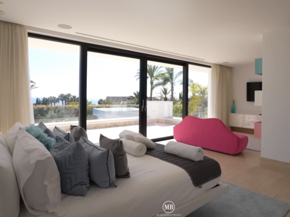 For Rent – Marbella Hillside – Modern 6 Bedroom  Mansion – Sea views