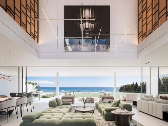 Beachfront – Modern Villa – 10min west of Puerto Banus