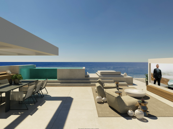 Beachfront – Modern Villa – 10min west of Puerto Banus