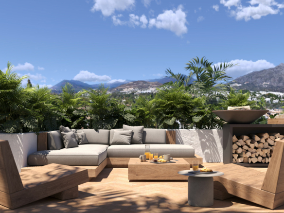 Jardines de Andalucia  – Nueva Andalucia – 3B Garden Apt.