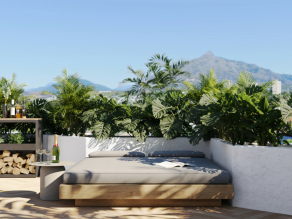 Jardines de Andalucia  – Nueva Andalucia – 3B Garden Apt.