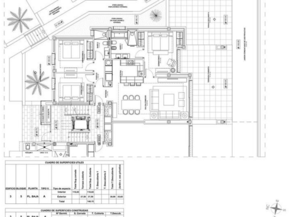 Nueva Andalucia – 3B Garden Apt – Sea Views