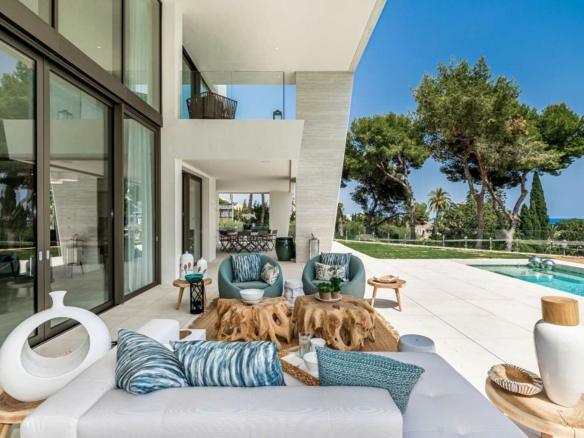 For  Rent –  Sierra Blanca – Luxury 7 Bedrooms Modern Villa –  Sea Views