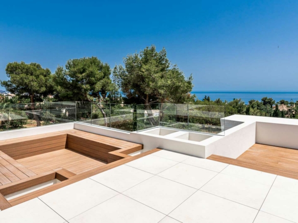 For  Rent –  Sierra Blanca – Luxury 7 Bedrooms Modern Villa –  Sea Views