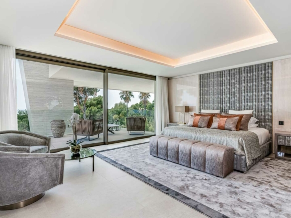 For  Rent –  Sierra Blanca – Luxury 7 Bedrooms Modern Villa –  Sea Views