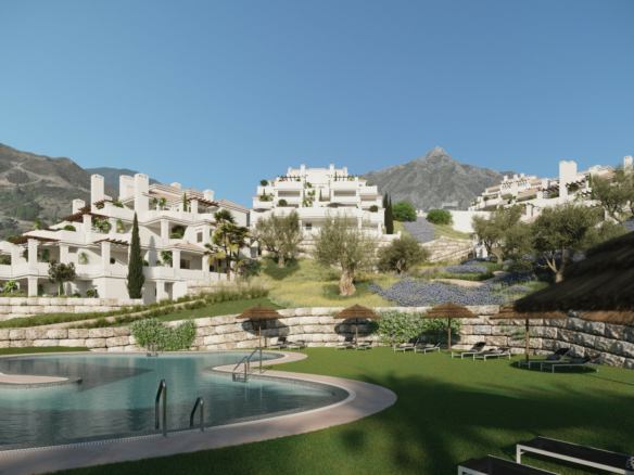 Nueva Andalucia  – Development 2/3B Apts & Penthouses -Gated